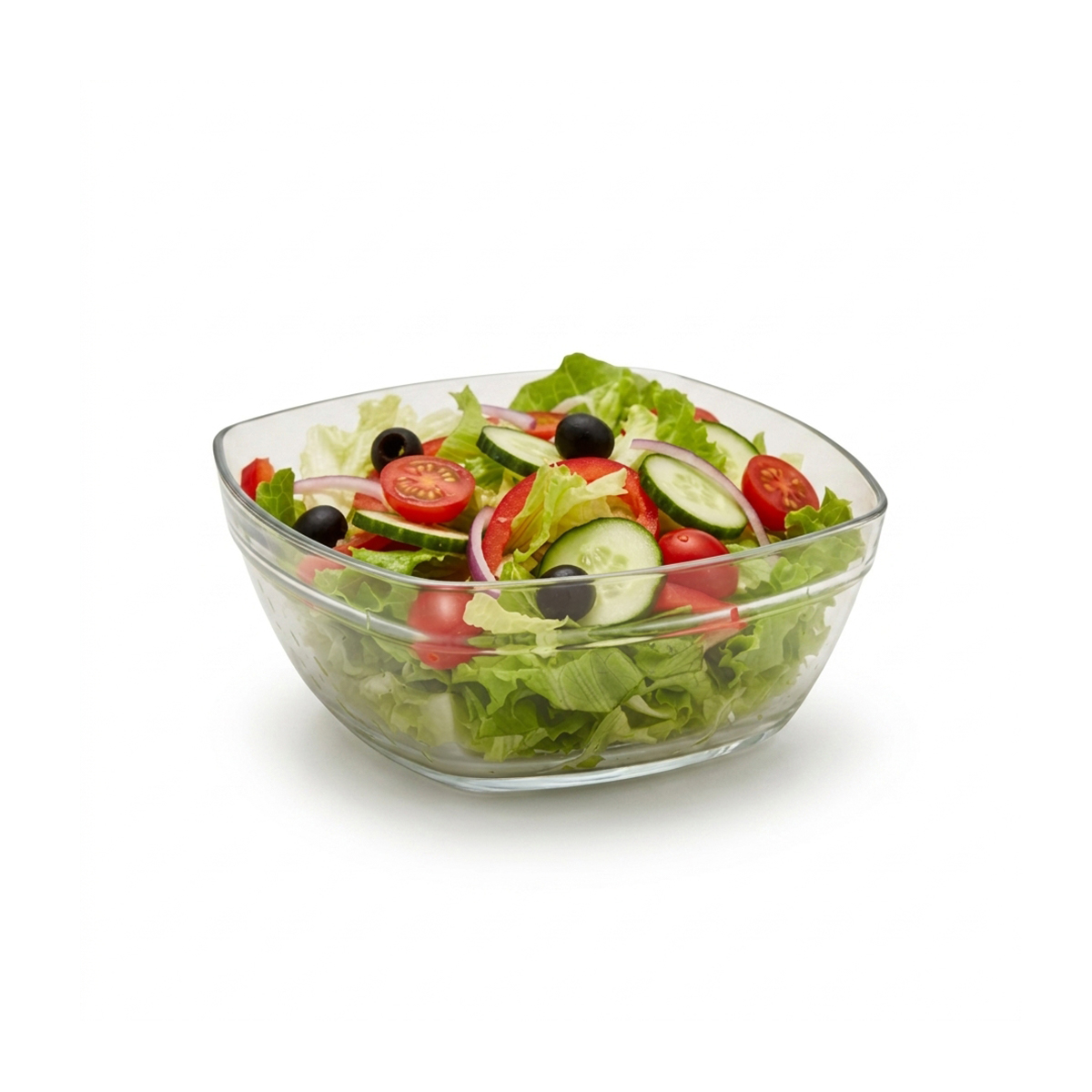 Simply üveg tálka 1770 ml űrtartalommal és 22,8 cm szélességgel, salátákhoz, gyümölcsökhöz, desszertekhez és köretekhez. Átlátszó üveg a vonzó tálaláshoz.