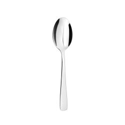 Elegáns Laura desszertkanál, 17,7 cm, fényes felülettel. 12 darabos készlet.