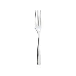 Elegáns Panna desszertvilla, 19 cm, 18/10 rozsdamentes acélból. 12 darabos készlet.