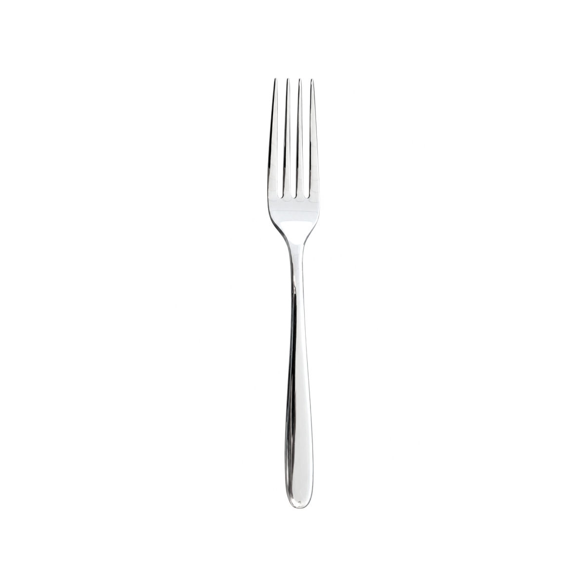 Elegáns Panna desszertvilla, 19 cm, 18/10 rozsdamentes acélból. 12 darabos készlet.