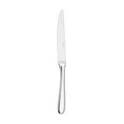 Panna asztali kés, 23 cm, fényes 18/10 rozsdamentes acélból. 12 darabos készlet.