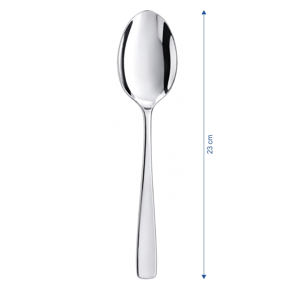 Karina tálalókanál, 23 cm, 18/0 rozsdamentes acélból.