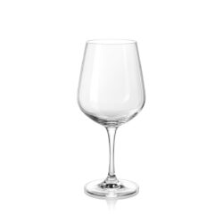 Elegáns, átlátszó fehérboros pohár minőségi üvegből, 455 ml űrtartalommal.