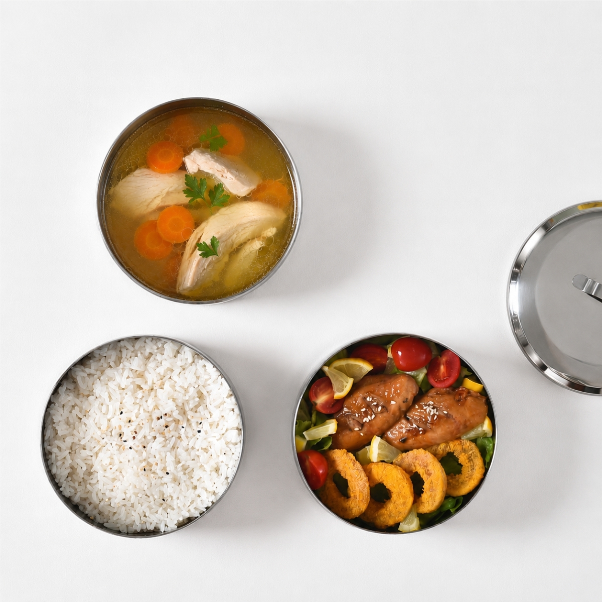 gastrokitchen haromszintes rozsdamentes etelhordo 3x15 l (3)