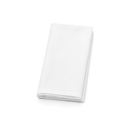 Fehér Bergen pincérkendő 40 × 40 cm-es méretben, 250 g/m² anyagsűrűséggel.