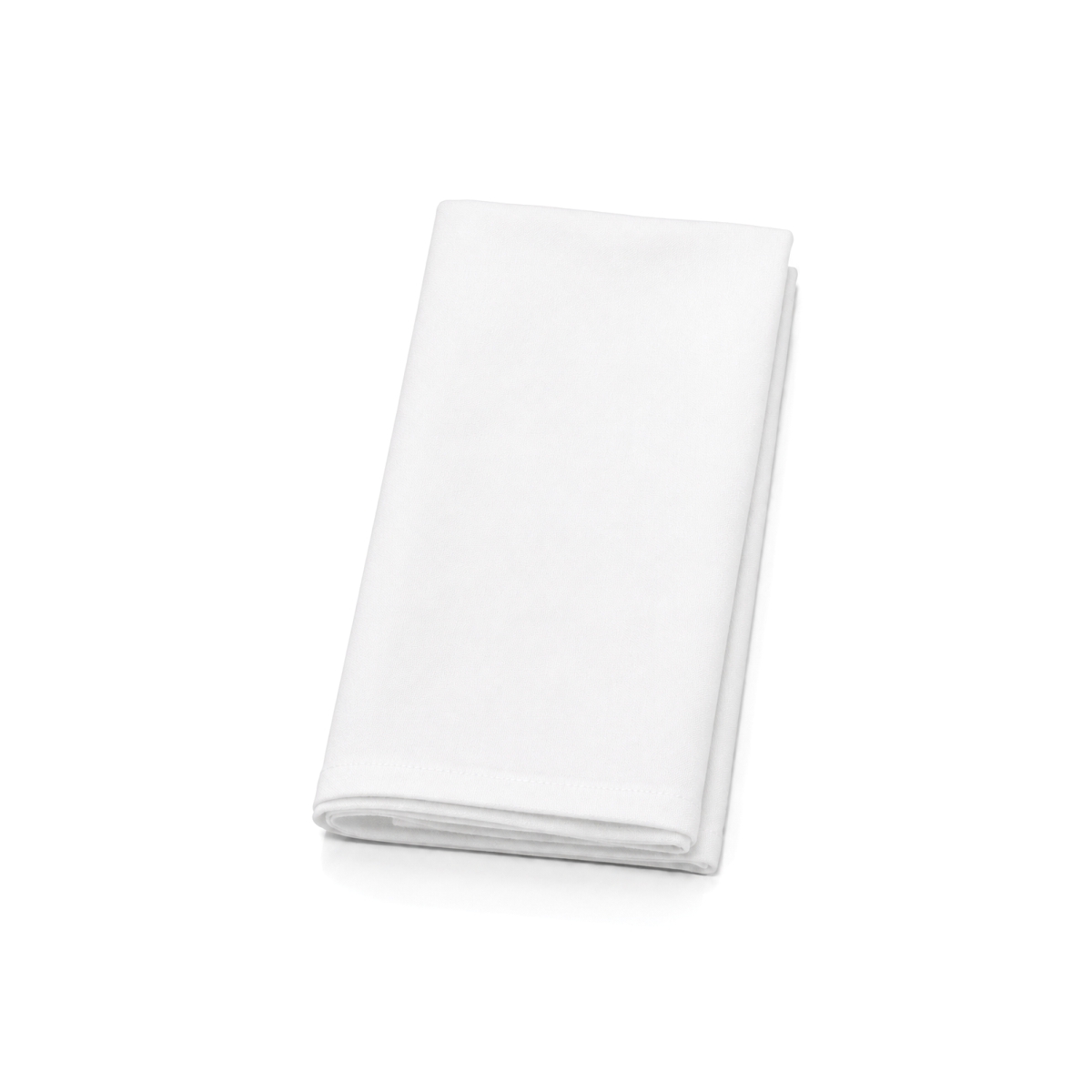 Fehér Bergen pincérkendő 40 × 40 cm-es méretben, 250 g/m² anyagsűrűséggel.