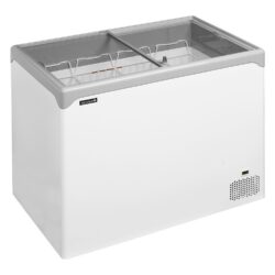 Pultfagyasztó sík üvegfedéllel | TEFCOLD