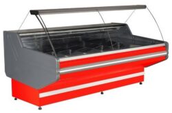 Pultos hűtővitrin, ventilátoros - Juka