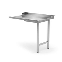 Bevezető asztal mosogatógéphez – jobb oldali – 1200x700 mm | Hendi 231784 gyakorlati segítség professzionális konyhák számára.