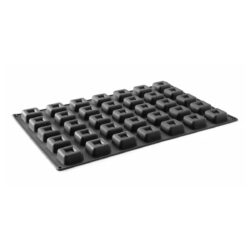 Szilikon forma SQUARE – 570x375x25 mm | Hendi 677261 egyetemes felhasználású a cukrászatban, méretei H570 x Sz375 x Ma25 mm.