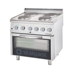 Elektromos tűzhely - 4 főzőlap - GN 1/1 sütővel | Stalgast 9715000