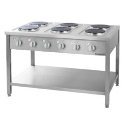 Elektromos tűzhely ECO 700 - 6 főzőlap - 15,6 kW | Stalgast 979600