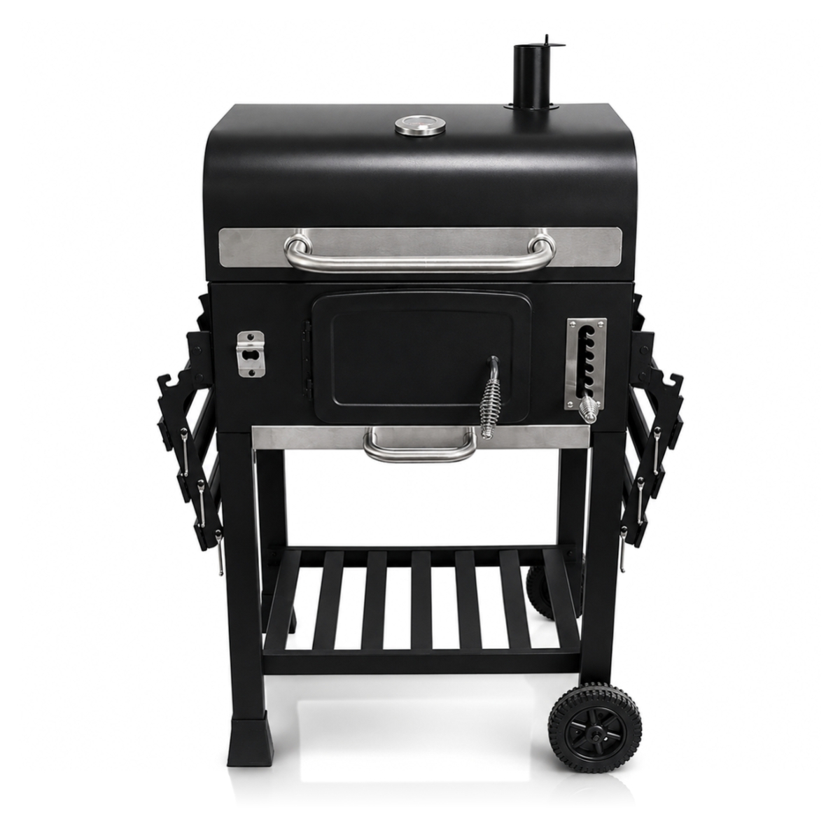 Gastrokitchen amerikai faszenes grillsuto fedellel 120x60x113 5cm (2)
