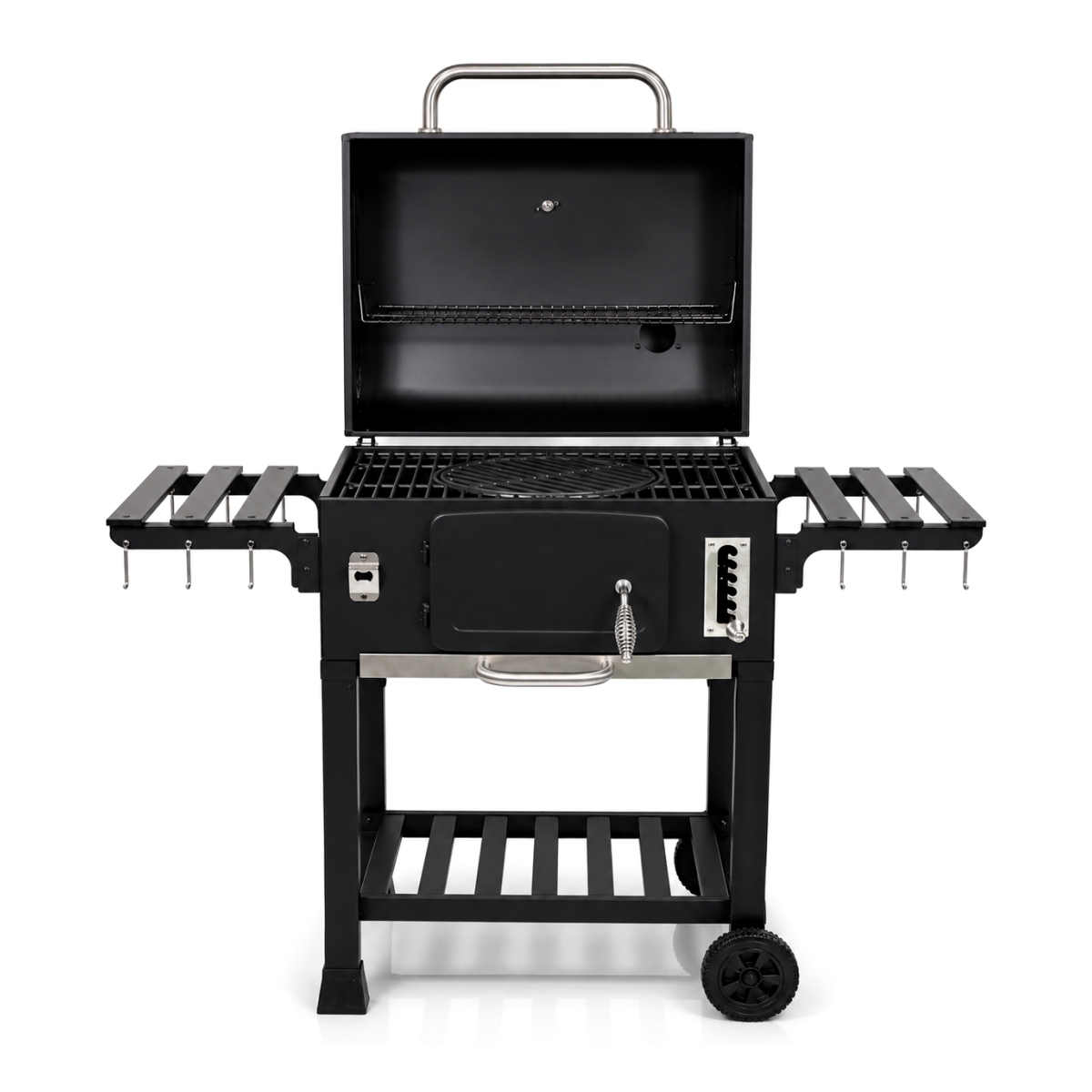 Gastrokitchen amerikai faszenes grillsuto fedellel 120x60x113 5cm (6)