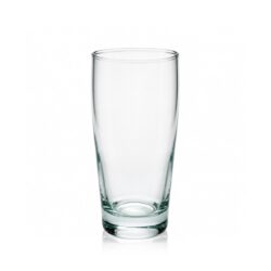 Átlátszó, 400 ml-es üvegpohár csapolt és üveges sör felszolgálásához.
