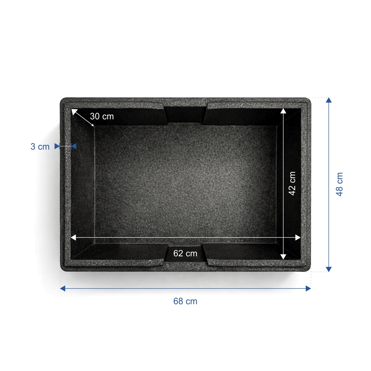 MAXY Thermobox 80L, 680x480 mm | Gastrokonyha