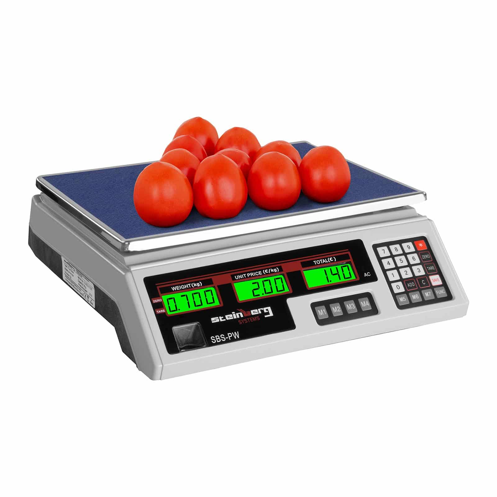 Ellenőrző mérleg 35 kg-ig | SBS-PW-352W - Image 2