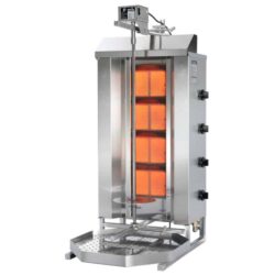Gázüzemű gyros grill - 11,2 kW | Potis P774040