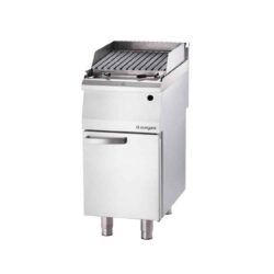 Gáz lávaköves grill 400 „V” - 13 kW | Stalgast 9732010
