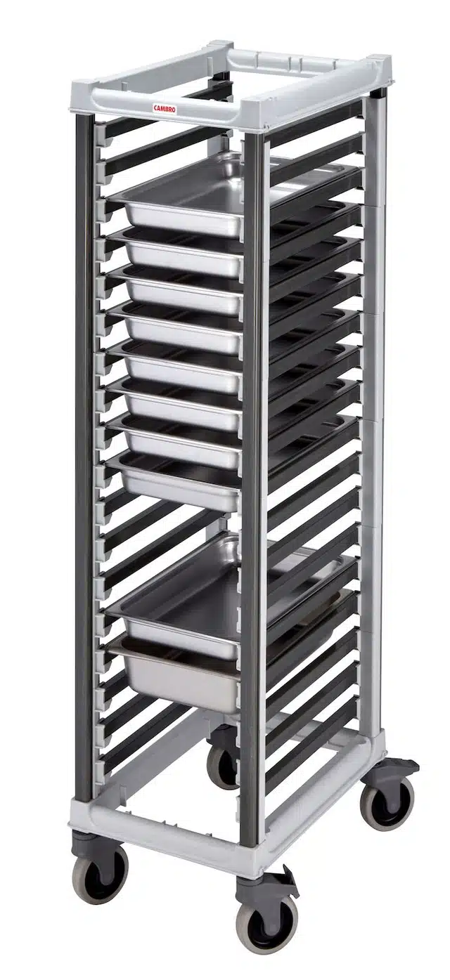 Szervírozó kocsi - 18×GN 1/1 | Cambro UGNPR11F18480 - Image 2