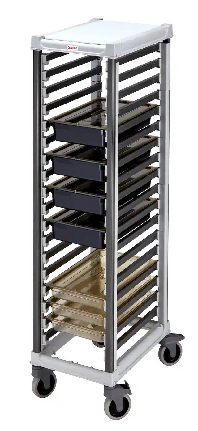 Szervírozó kocsi - 18×GN 1/1 | Cambro UGNPR11F18480 - Image 5