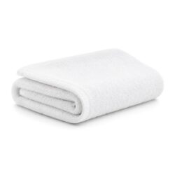 Fehér szállodai fürdőlepedő 70 × 140 cm, 100% pamut, 600 g/m²