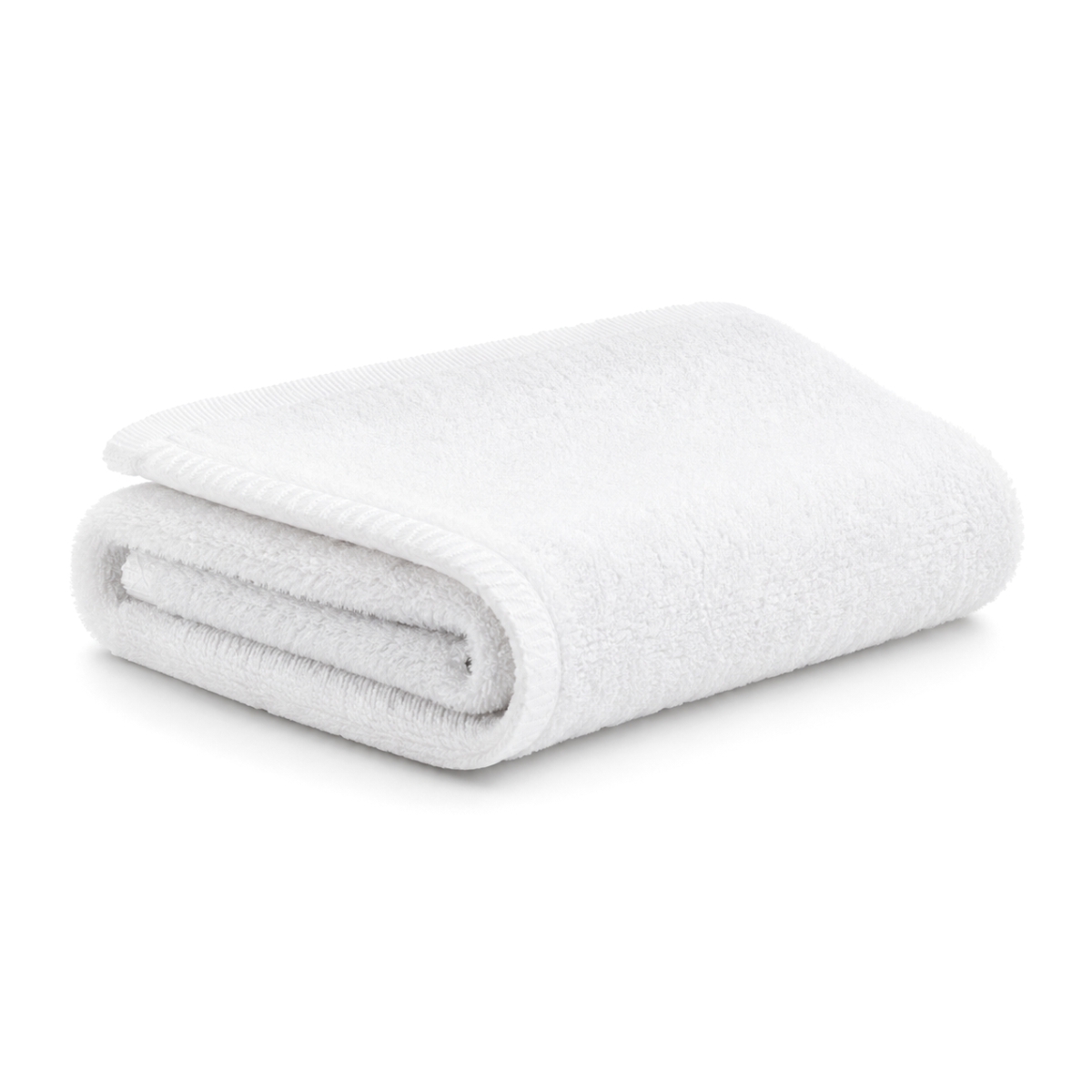 Fehér szállodai fürdőlepedő 70 × 140 cm, 100% pamut, 600 g/m²