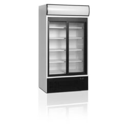 Chladiaca skriňa - 524 L - 2 - dverová | TEFCOLD FSC 1000 S️ so svetelnou nadstavbou a zabudovaným LED osvetlením je neprehliadnuteľné chladiace vybavenie.