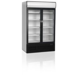 Chladiaca skriňa - 645 L - 2 - dverová | TEFCOLD FSC 1200 H️ so svetelnou nadstavbou a zabudovaným LED osvetlením je neprehliadnuteľným chladiacim vybavením