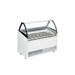 Ventilátoros fagylaltadagoló | TEFCOLD BERMUDA VIEW RV10 ideális választás a hatékony fagylaltértékesítéshez fagylaltozókban, cukrászdákban és hasonló helyszíneken.