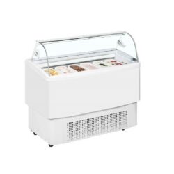 Ventilátoros fagylaltadagoló | TEFCOLD FIJI 6 ideális megoldás kisebb cukrászdák, fagylaltozók, kávézók és hasonló helyszínek számára.