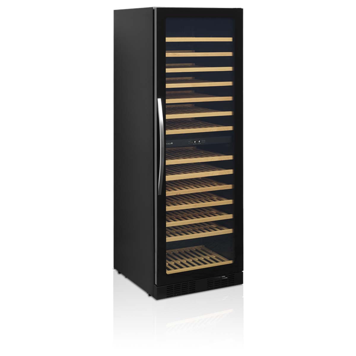 Vinotéka - 163 fliaš | TEFCOLD TFW 400-2F je elegantné riešenie pre skladovanie a vystavovanie vína.️