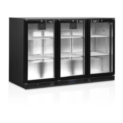 Mini chladnička - 3 dverová - 278 L - 657 kWh | TEFCOLD DB301H-3 je vybavená ventilovaným chladením na rýchle dosiahnutie požadovanej teploty️.