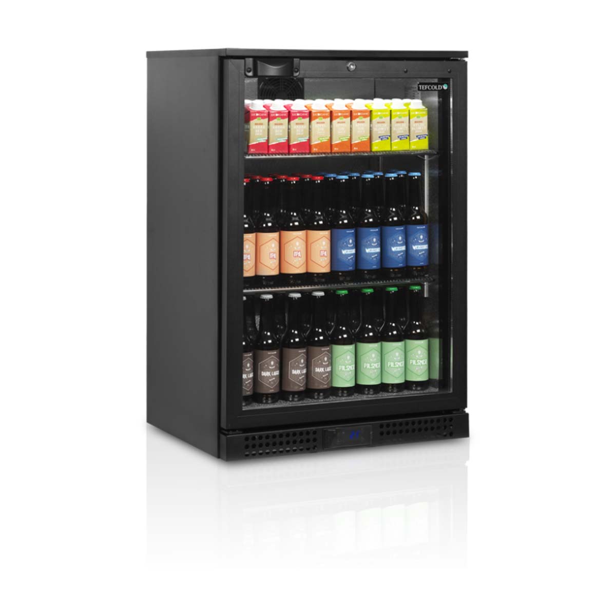 Mini chladnička - 118 L | TEFCOLD BA11H je vybavená ventilovaným chladením na rýchle dosiahnutie požadovanej teploty️.