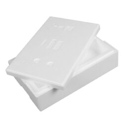 Thermobox - 58x38 cm - fehér | Gastrokonyha 14L az élelmiszerek biztonságos szállítására és a hőmérséklet megőrzésére, 14 literes térfogattal.