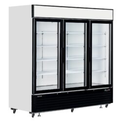 Chladiaca skriňa presklené dvere TEFCOLD LGC7500