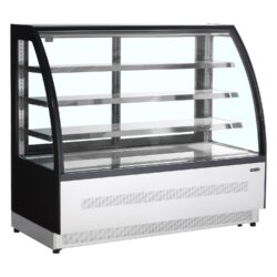 Chladiaca vitrína cukrárska čierna TEFCOLD LPD 1500 C Black