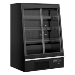 Chladiaca vitrína prístenná, kr. dvere TEFCOLD Galaxy+ GPL10FGD Black