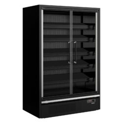 Chladiaca vitrína prístenná, kr. dvere TEFCOLD Galaxy+ GP14FGD Maxi Black