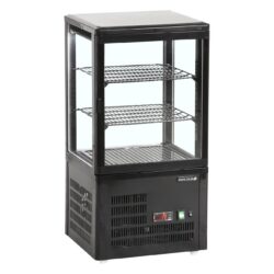 Chladiaca vitrína stolná, čierna TEFCOLD UPD 60 BLACK