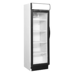 Chladica skriňa presklené dvere TEFCOLD CEV 425 CP 2 LED L/H