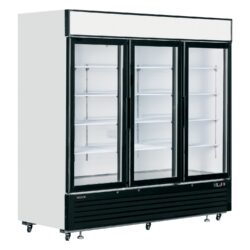 Mraziaca skriňa presklené dvere TEFCOLD LGF7500