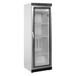 Mraziaca skriňa presklené dvere, biela TEFCOLD UF 400 VG