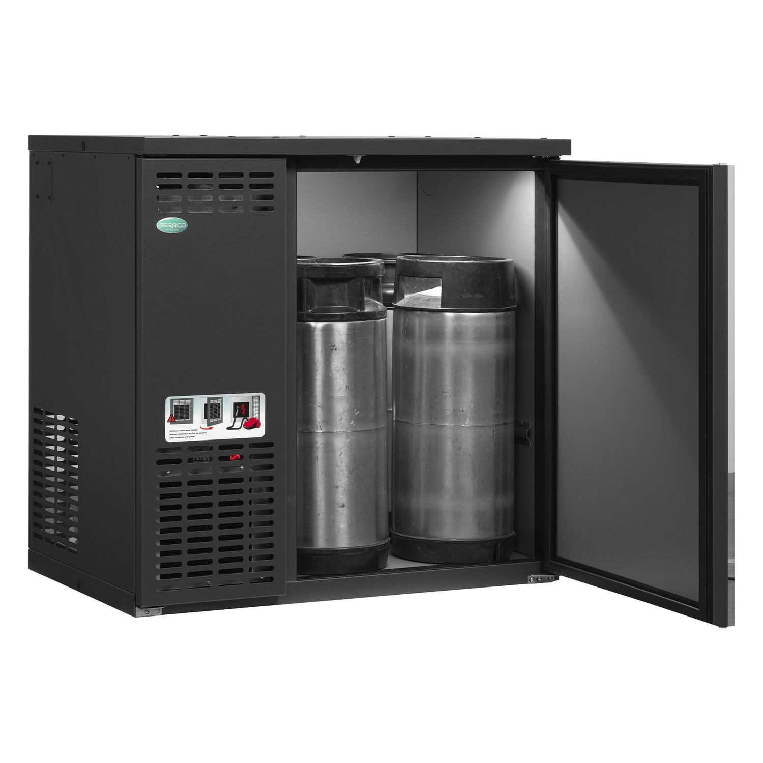 Premiový chladiaci KEG minibar, kompresor vľavo TEFCOLD SFK-4EL+