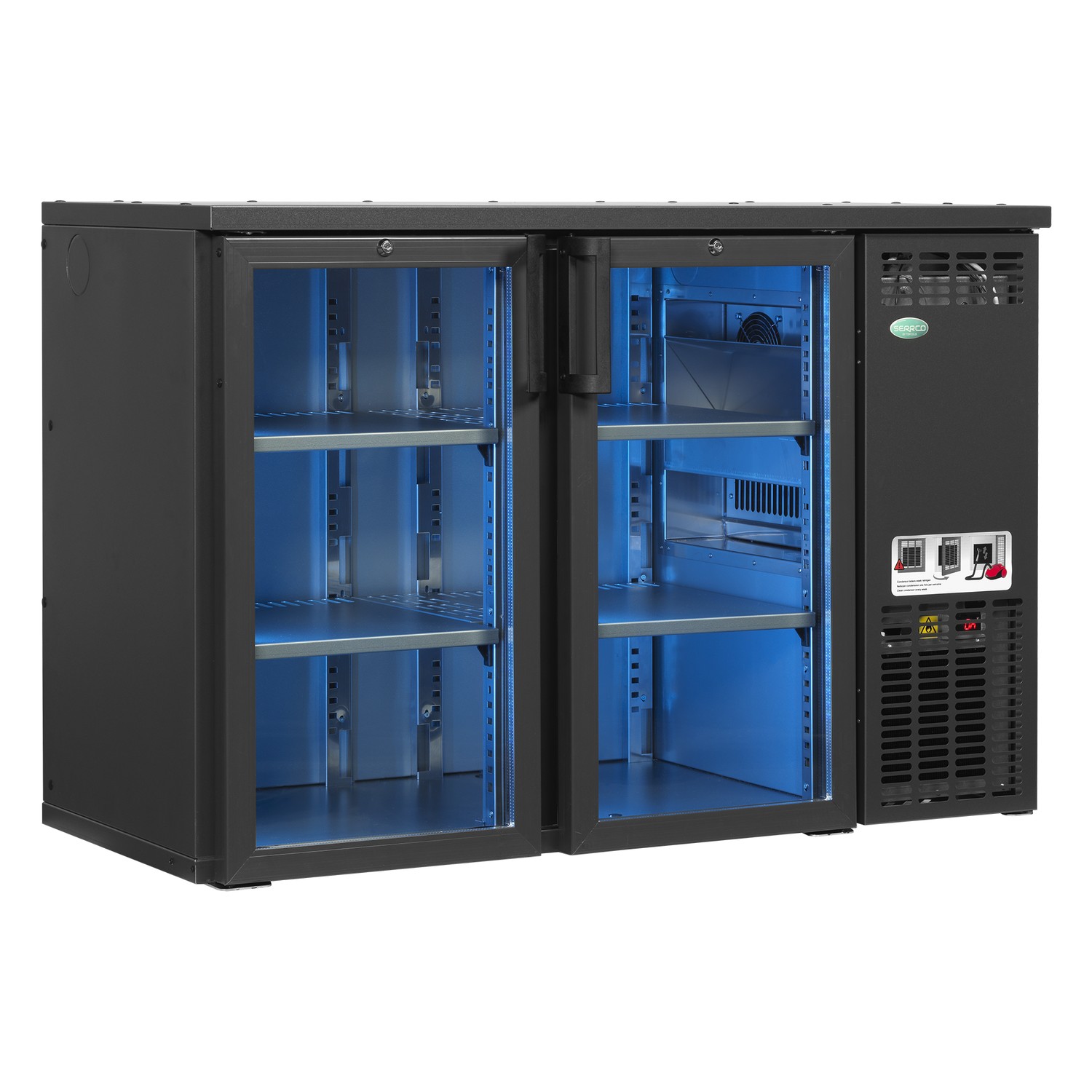 Premiový chladiaci minibar do baru TEFCOLD SCL-22GMU+