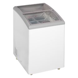 Pultová mraznička presklené posuv. veko TEFCOLD IDC152-W1