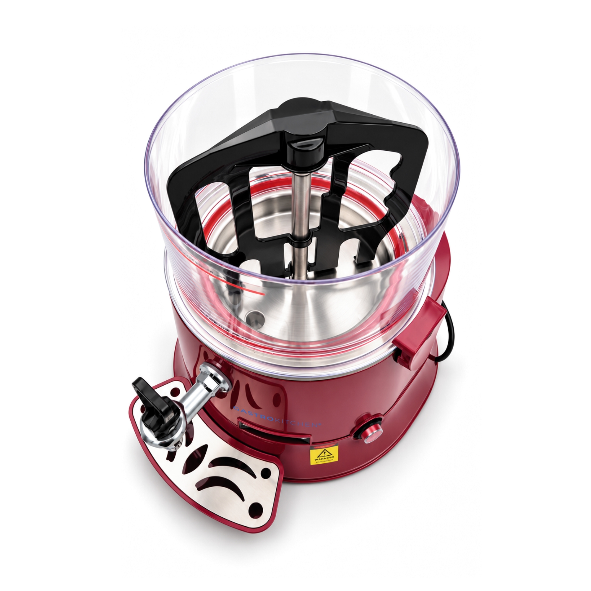 Gastrokitchen forrocsokolade keszito piros 5l (1)