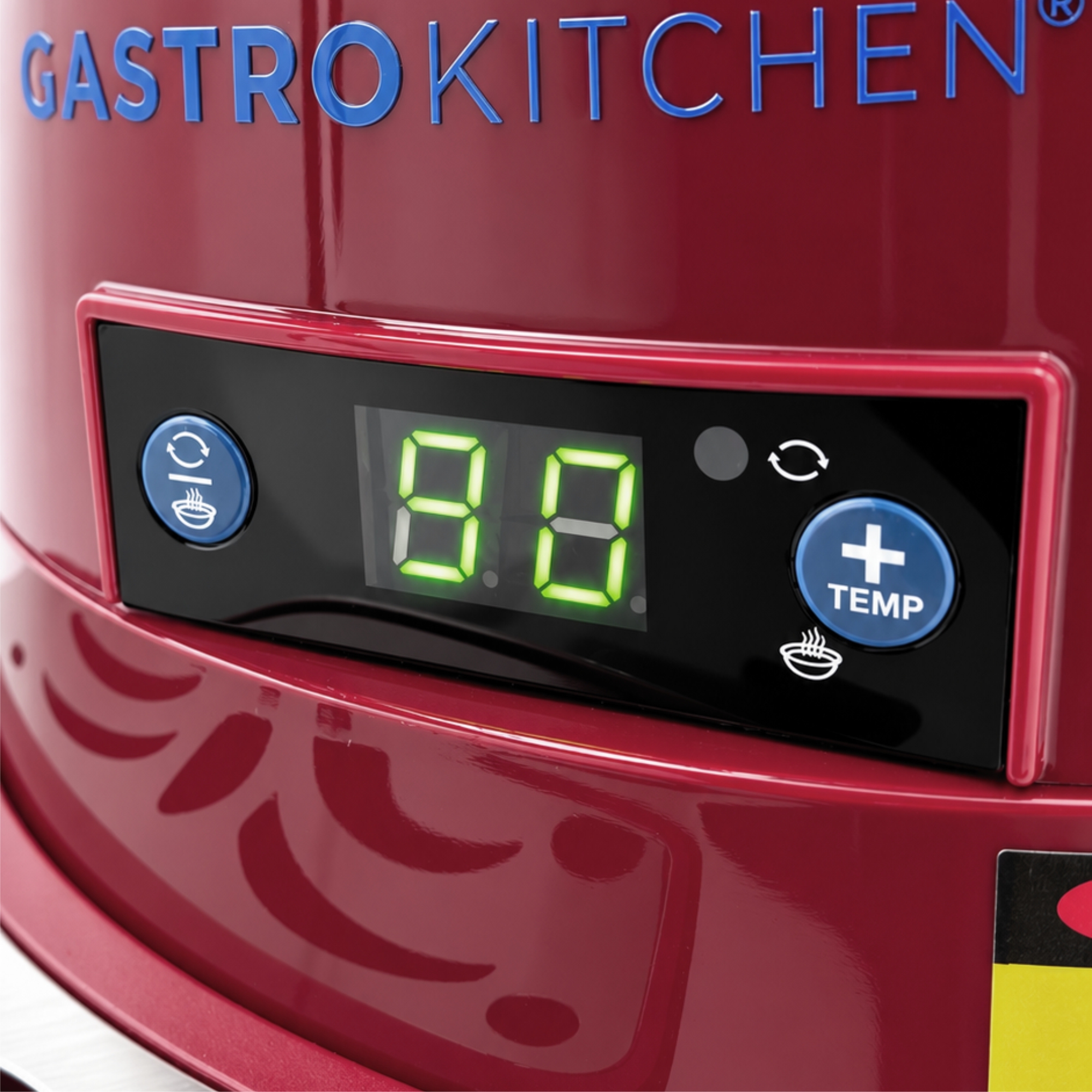 Gastrokitchen forrocsokolade keszito piros 5l (8)