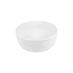 Fehér porcelán Future tál, kerek, 14 cm átmérőjű, alacsony nedvszívó képességű, mosogatógépbe.